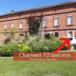 Le Corail - 1 Chambre, Ideal Couple, Parking, 10min Canal Du Midi Lägenhet Castelsarrasin
