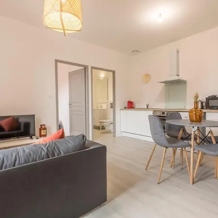 Apartment Le Corail - 1 Chambre, Ideal Couple, Parking, 10min Canal Du Midi Castelsarrasin