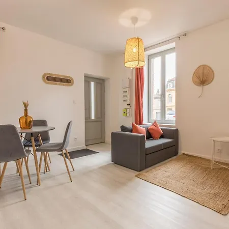 Le Corail - 1 Chambre, Ideal Couple, Parking, 10min Canal Du Midi *