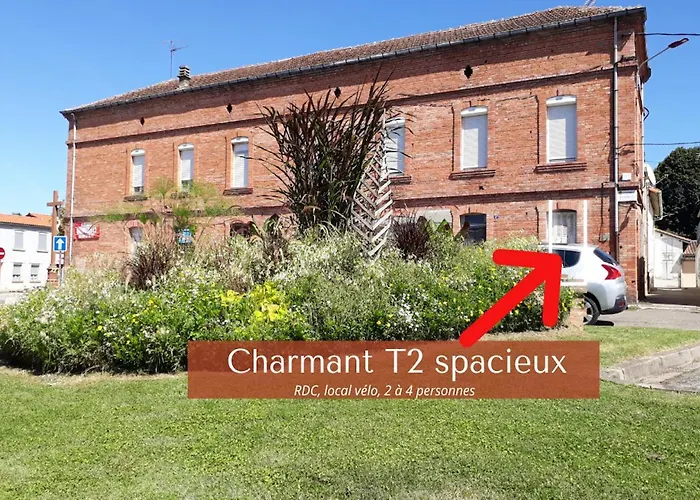 Le Corail - 1 Chambre, Idéal Couple, Parking, 10min Canal Du Midi Appartamento Castelsarrasin