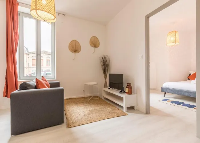 Appartamento Le Corail - 1 Chambre, Idéal Couple, Parking, 10min Canal Du Midi *