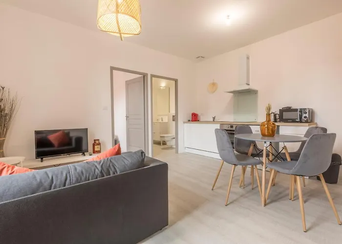 Appartamento Le Corail - 1 Chambre, Idéal Couple, Parking, 10min Canal Du Midi Castelsarrasin