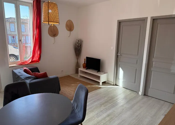 Le Corail - 1 Chambre, Idéal Couple, Parking, 10min Canal Du Midi *